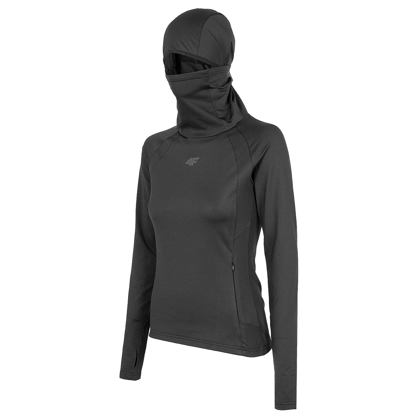 4F - Women's Functional Sweatshirt Hoodie - Running shirt 4F - Women's Functional Sweatshirt Hoodie - Running Shirt -Bergfreunde Shop 4f womens functional sweatshirt hoodie running shirt 1