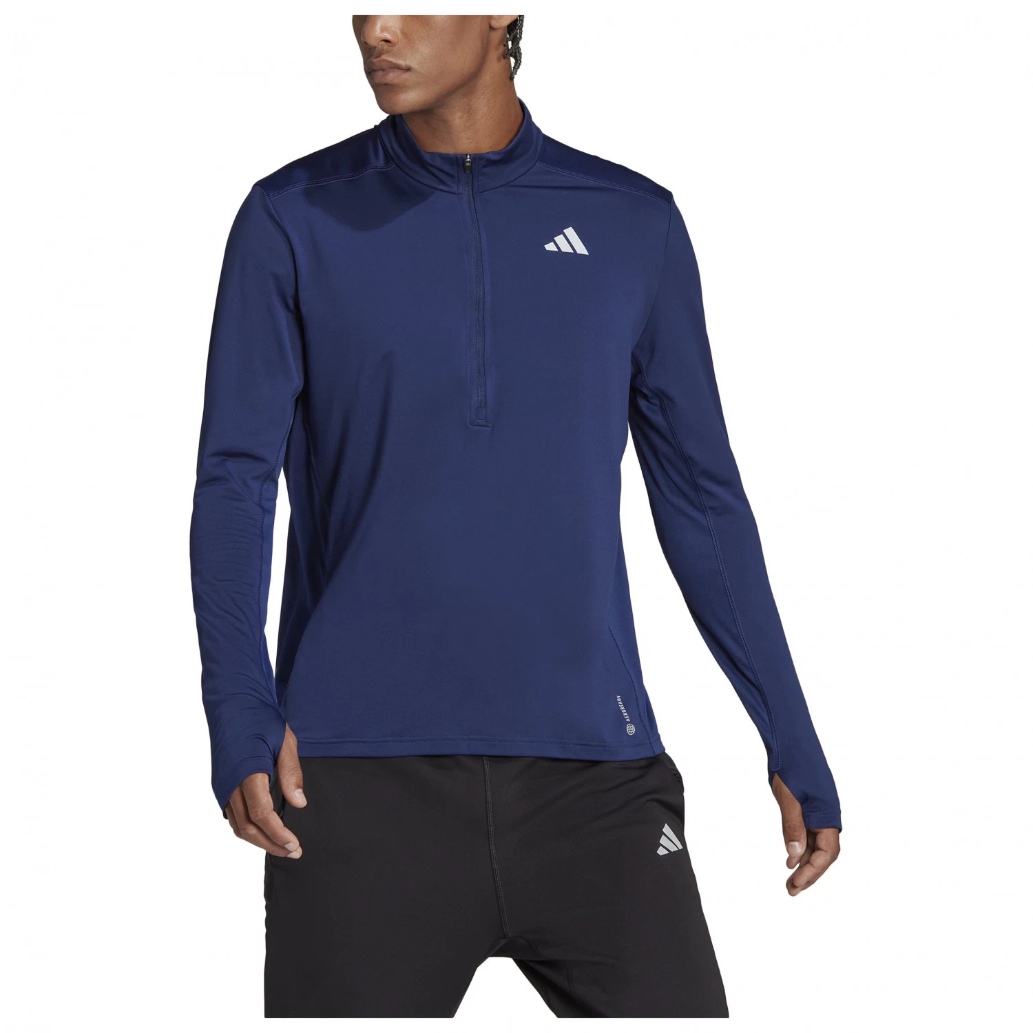 adidas - Own The Run Half Zip - Running shirt Adidas - Own The Run Half Zip - Running Shirt -Bergfreunde Shop adidas own the run half zip running shirt detail 2