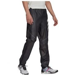 Adidas Terrex - Terrex Agravic Trailrunning 2.5L Rain Pants - Waterproof Trousers 6 Adidas Terrex - Terrex Agravic Trailrunning 2.5L Rain Pants - Waterproof Trousers -Bergfreunde Shop adidas terrex terrex agravic trailrunning 25l rain pants waterproof trousers detail 5