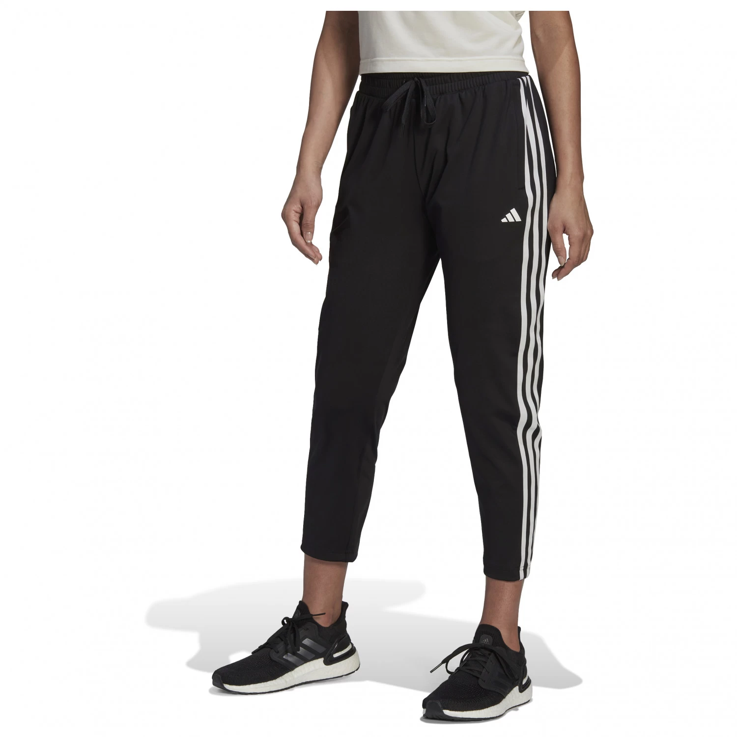 adidas - Women's Aeroready Knit Taped 3-Stripes Pants - Tracksuit trousers Adidas - Women's Aeroready Knit Taped 3-Stripes Pants - Tracksuit Trousers -Bergfreunde Shop adidas womens aeroready knit taped 3 stripes pants tracksuit trousers detail 6