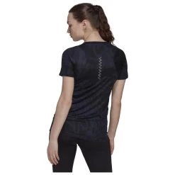 Adidas - Women's Fast AOP Tee - Running Shirt 4 Adidas - Women's Fast AOP Tee - Running Shirt -Bergfreunde Shop adidas womens fast aop tee running shirt bf detail 3
