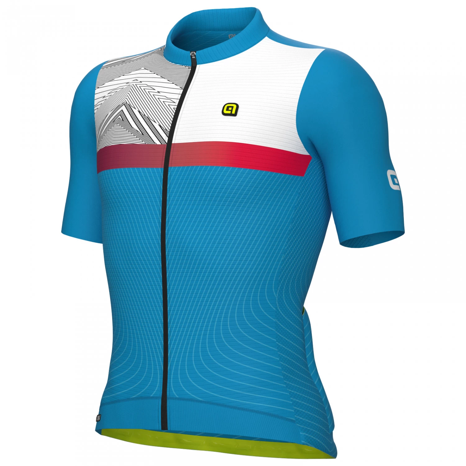 Alé - PR-S Zig Zag S/S Jersey - Cycling jersey ALE Alé - PR-S Zig Zag S/S Jersey - Cycling Jersey -Bergfreunde Shop ale pr s zig zag s s jersey cycling jersey