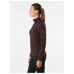 Arc'teryx - Women's Rho Heavyweight Zip Neck - Fleece Jumper -Bergfreunde Shop arcteryx womens rho heavyweight zip neck fleece jumper detail 4
