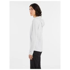 Arc'teryx - Women's Taema Hoody - Sport Shirt -Bergfreunde Shop arcteryx womens taema hoody sport shirt detail 4