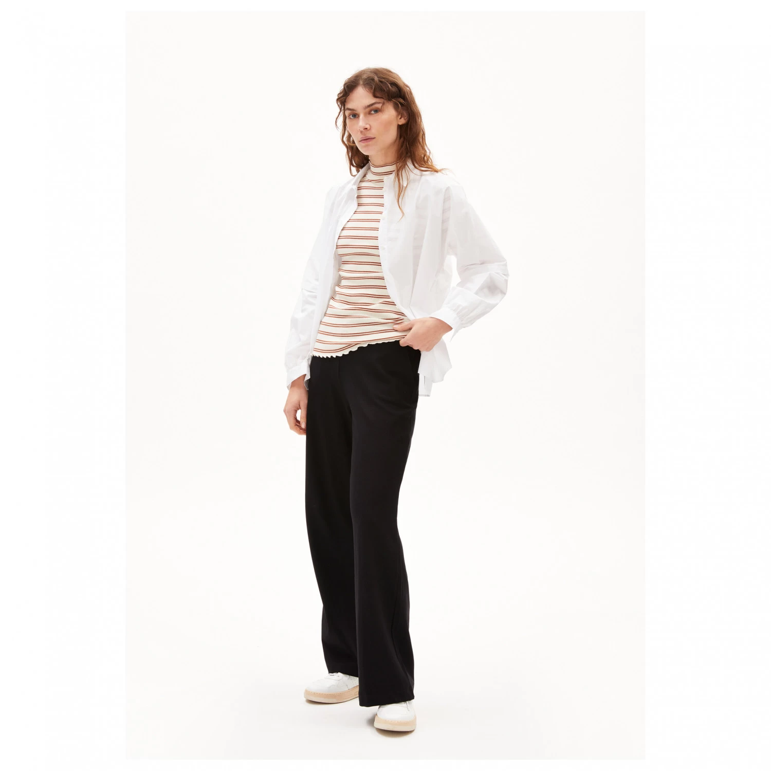 ARMEDANGELS - Women's Himaari - Casual trousers ARMEDANGELS - Women's Himaari - Casual Trousers -Bergfreunde Shop armedangels womens himaari casual trousers detail 5