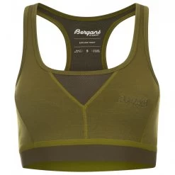 Bergans - Women's Cecilie Wool Top - Sports Bra -Bergfreunde Shop bergans womens cecilie wool top sports bra 1