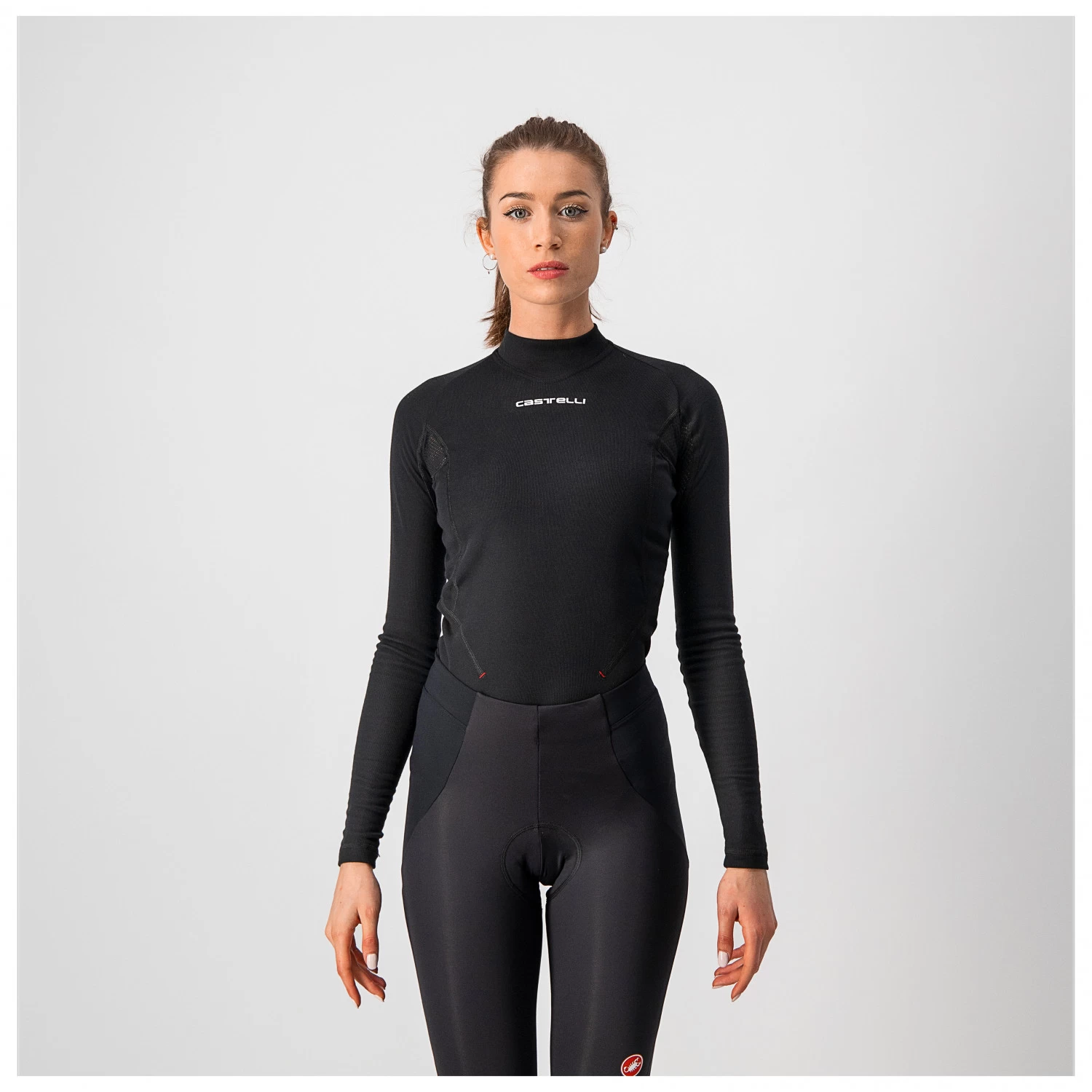 Castelli - Women's Flanders 2 Warm Long Sleeve - Cycling undershirt Castelli - Women's Flanders 2 Warm Long Sleeve - Cycling Undershirt -Bergfreunde Shop castelli womens flanders 2 warm long sleeve cycling undershirt detail 6