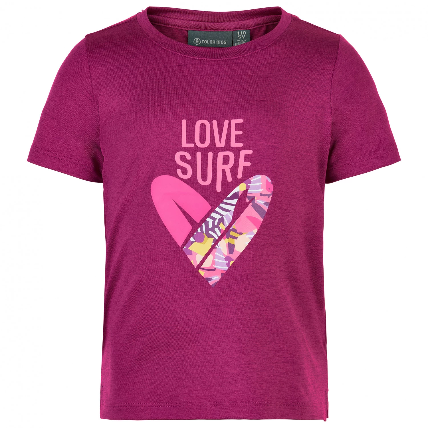 Color Kids - Kid's T-Shirt with Front Print S/S - Sport shirt Color Kids - Kid's T-Shirt With Front Print S/S - Sport Shirt -Bergfreunde Shop color kids kids t shirt with front print s s sport shirt 1