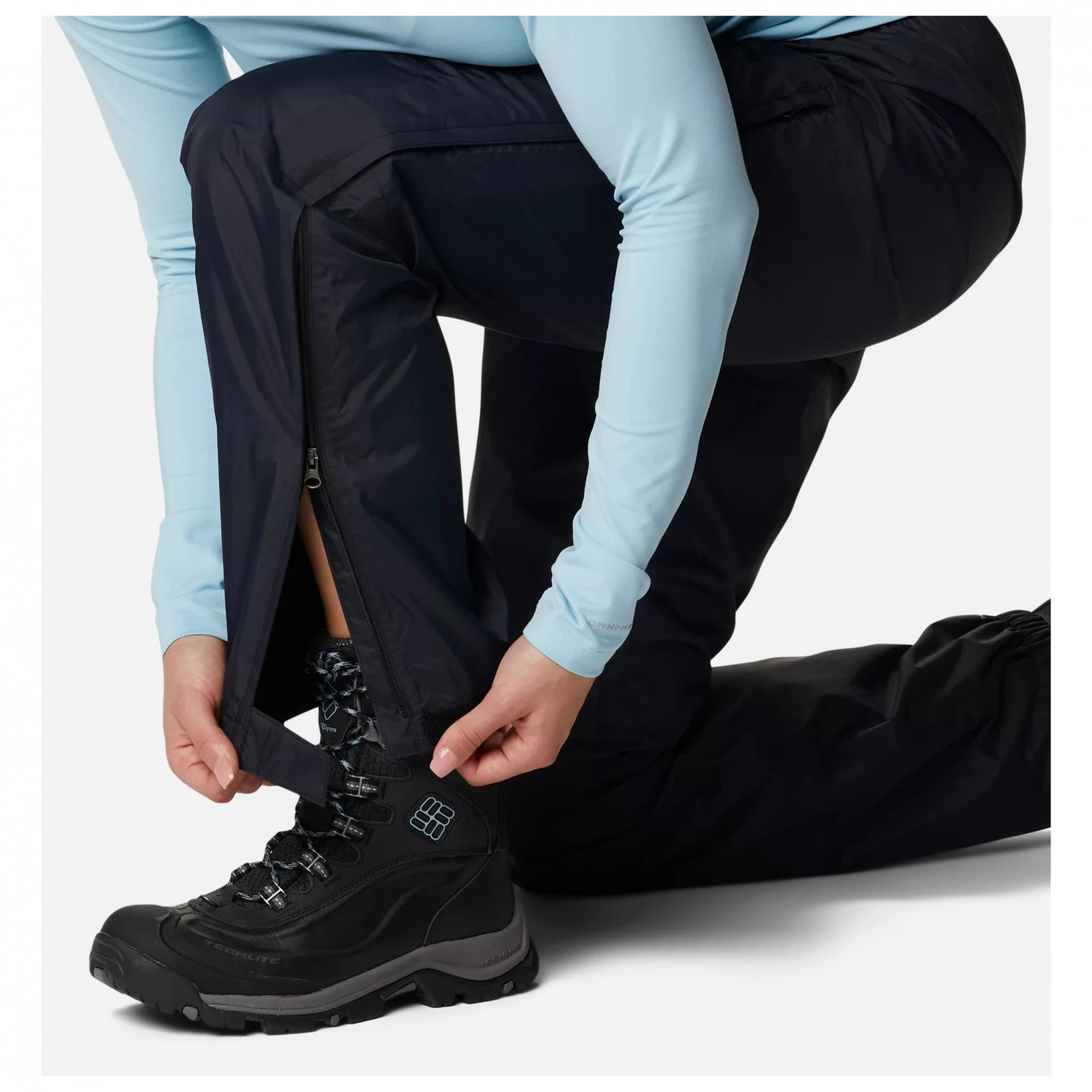 Columbia - Women's Pouring Adventure II Pant - Waterproof trousers Columbia - Women's Pouring Adventure II Pant - Waterproof Trousers -Bergfreunde Shop columbia womens pouring adventure ii pant waterproof trousers detail 6