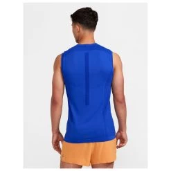 Craft - Advanced Cool Intensity Sleeveless Tee - Synthetic Base Layer 4 Craft - Advanced Cool Intensity Sleeveless Tee - Synthetic Base Layer -Bergfreunde Shop craft advanced cool intensity sleeveless tee synthetic base layer detail 3
