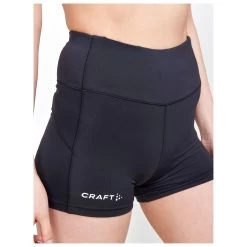 Craft - Women's Advanced Essence Hot Pants 2 - Running Shorts -Bergfreunde Shop craft womens advanced essence hot pants 2 running shorts detail 6