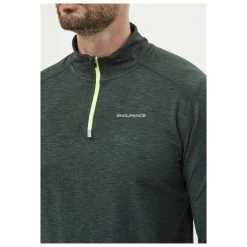 ENDURANCE - Tune Melange Midlayer - Longsleeve -Bergfreunde Shop endurance tune melange midlayer longsleeve detail 4