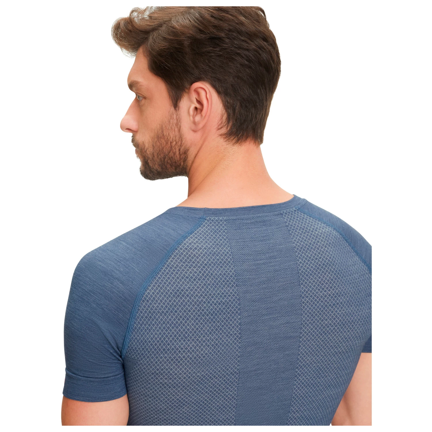 Falke - Wool Tech-Light Singlet S/S - Merino base layer Falke - Wool Tech-Light Singlet S/S - Merino Base Layer -Bergfreunde Shop falke wool tech light singlet s s merino base layer detail 5