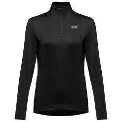 GORE Wear - Women's Everyday Thermo 1/4-Zip - Running Shirt -Bergfreunde Shop gore wear womens everyday thermo 1 4 zip running shirt 1