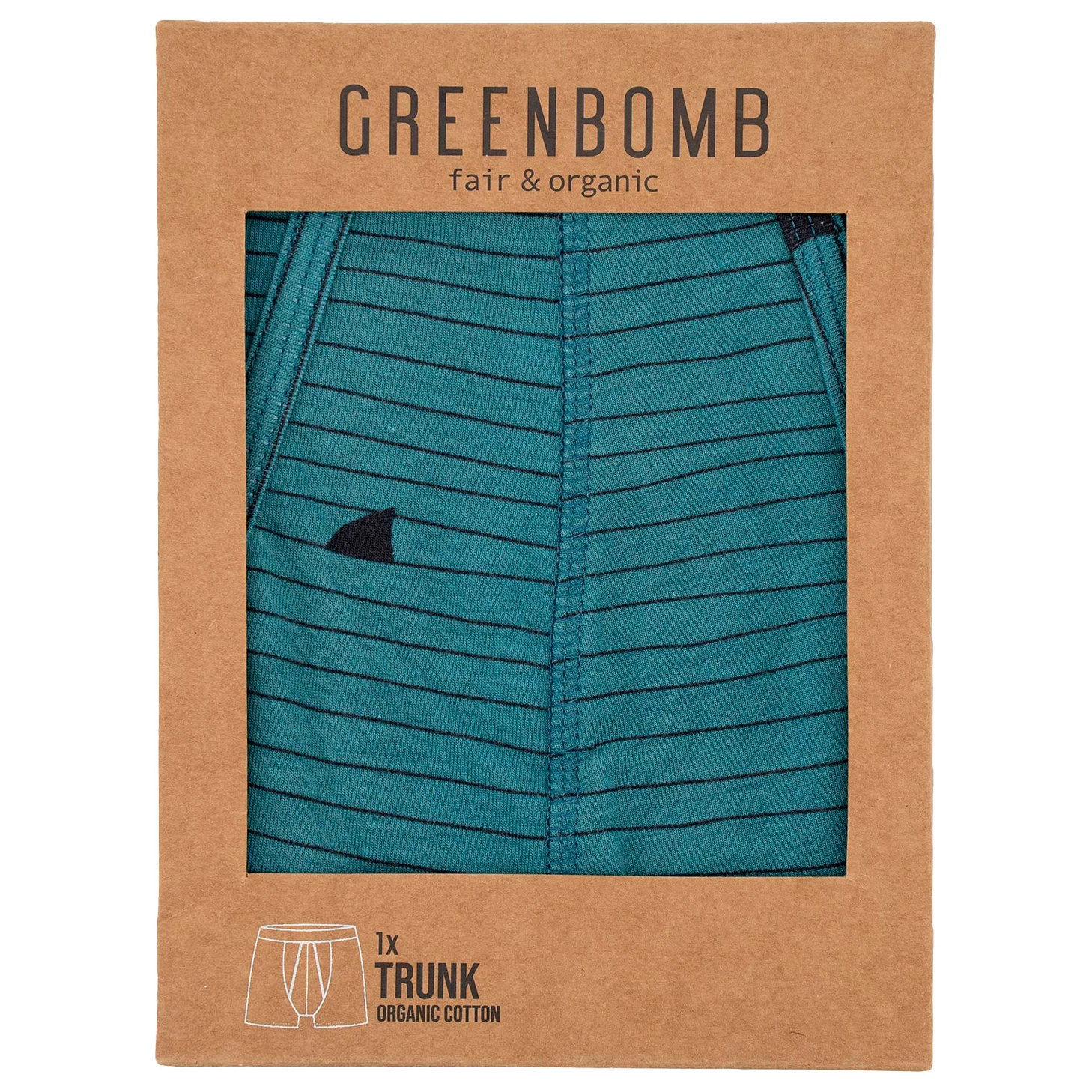 GreenBomb - Animal Sharks Trunk - Everyday base layer GreenBomb - Animal Sharks Trunk - Everyday Base Layer -Bergfreunde Shop greenbomb animal sharks trunk everyday base layer detail 2