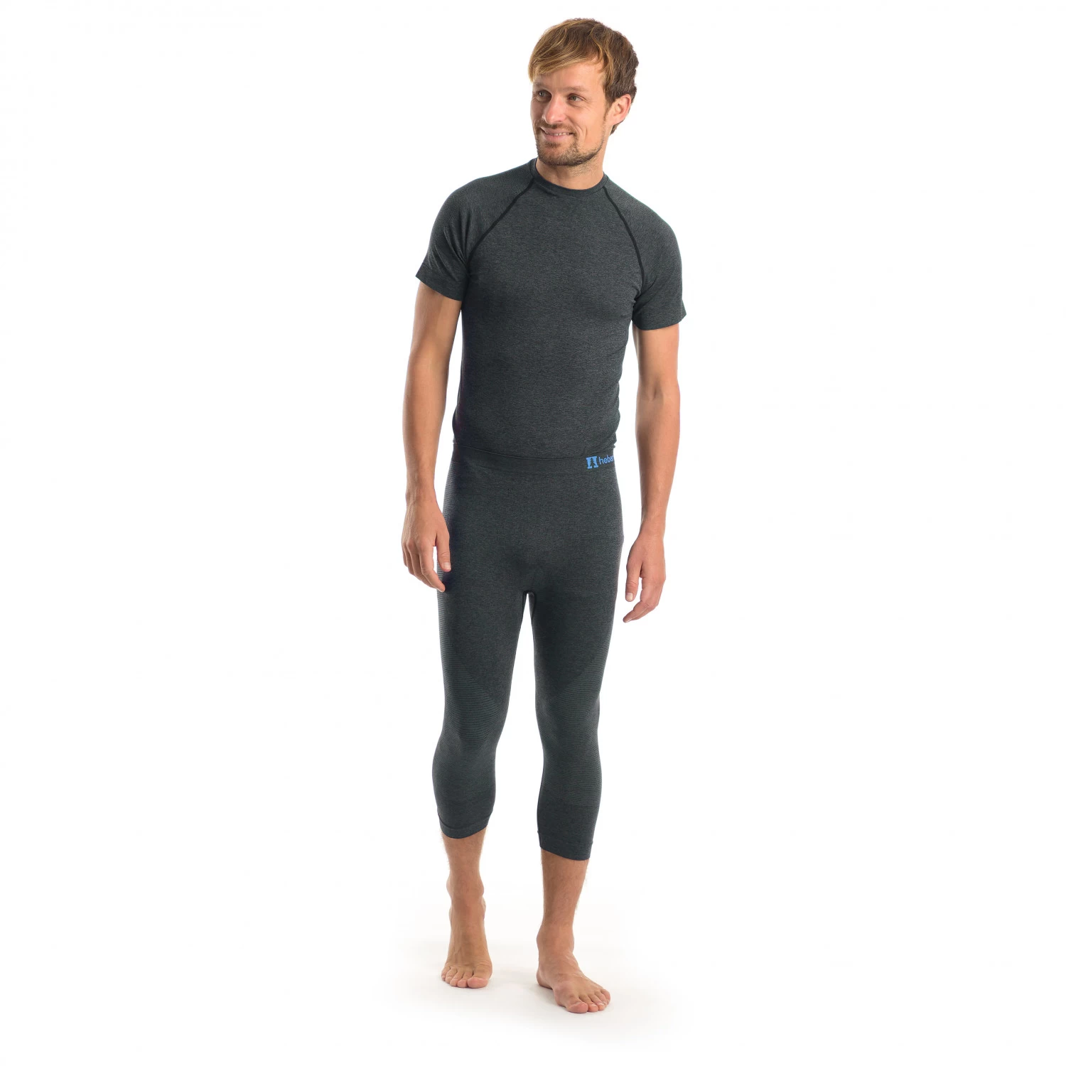Heber Peak - Cedarhe. Seamless 3/4 Pants - Synthetic base layer Heber Peak - Cedarhe. Seamless 3/4 Pants - Synthetic Base Layer -Bergfreunde Shop heber peak cedarhe seamless 3 4 pants synthetic base layer detail 9