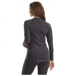 Heber Peak - Women's Cedarhe. Seamless L/S - Synthetic Base Layer -Bergfreunde Shop heber peak womens cedarhe seamless l s synthetic base layer detail 12