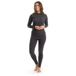 Heber Peak - Women's Cedarhe. Seamless L/S - Synthetic Base Layer -Bergfreunde Shop heber peak womens cedarhe seamless l s synthetic base layer detail 9