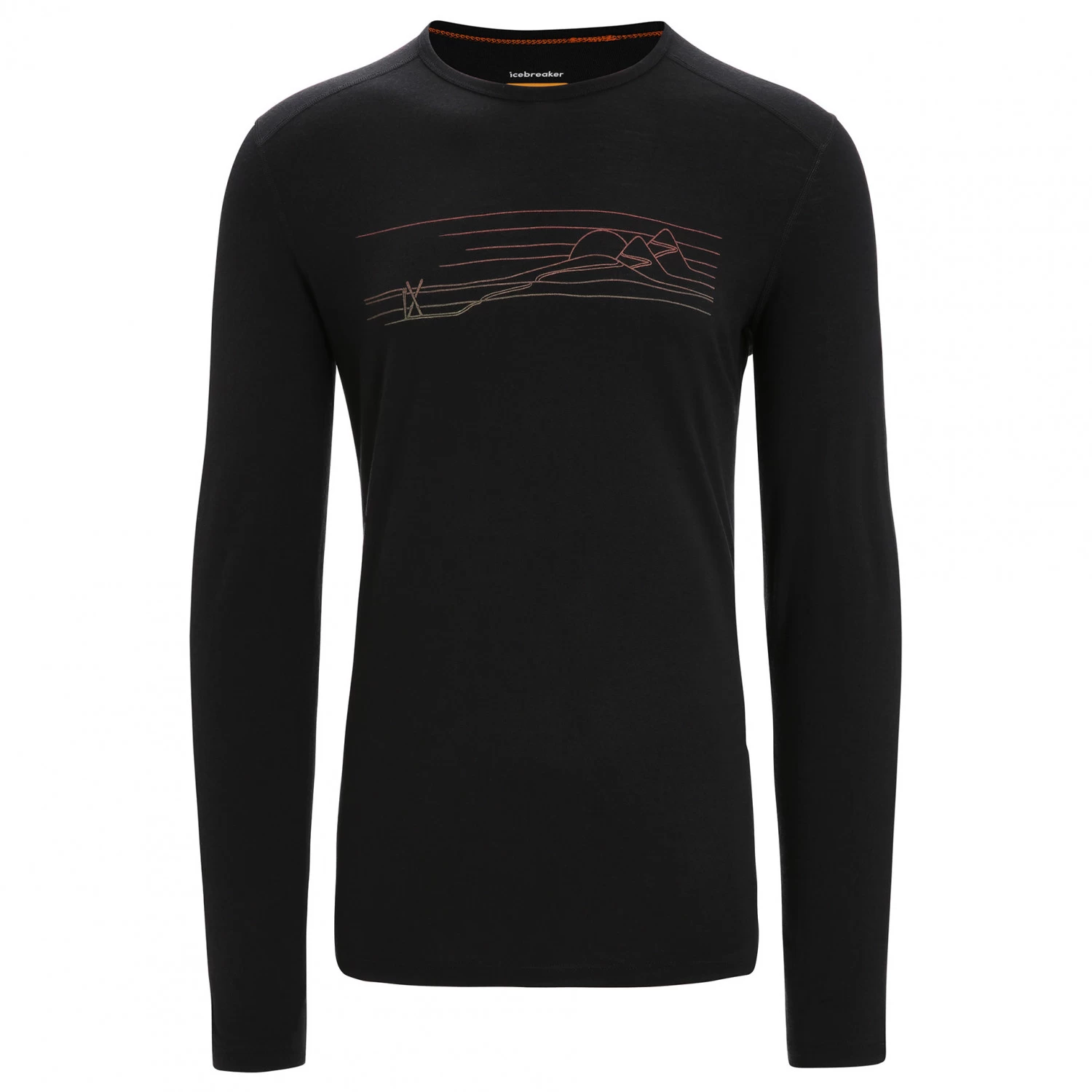 Icebreaker - 200 Oasis L/S Crewe Ski Stripes - Merino base layer Icebreaker - 200 Oasis L/S Crewe Ski Stripes - Merino Base Layer -Bergfreunde Shop icebreaker 200 oasis l s crewe ski stripes merino base layer
