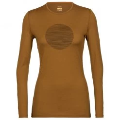 Icebreaker - Women's 200 Oasis L/S Crewe Ski Circle - Merino Base Layer