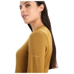 Icebreaker - Women's 200 Oasis L/S Crewe Ski Circle - Merino Base Layer 7 Icebreaker - Women's 200 Oasis L/S Crewe Ski Circle - Merino Base Layer -Bergfreunde Shop icebreaker womens 200 oasis l s crewe ski circle merino base layer detail 6