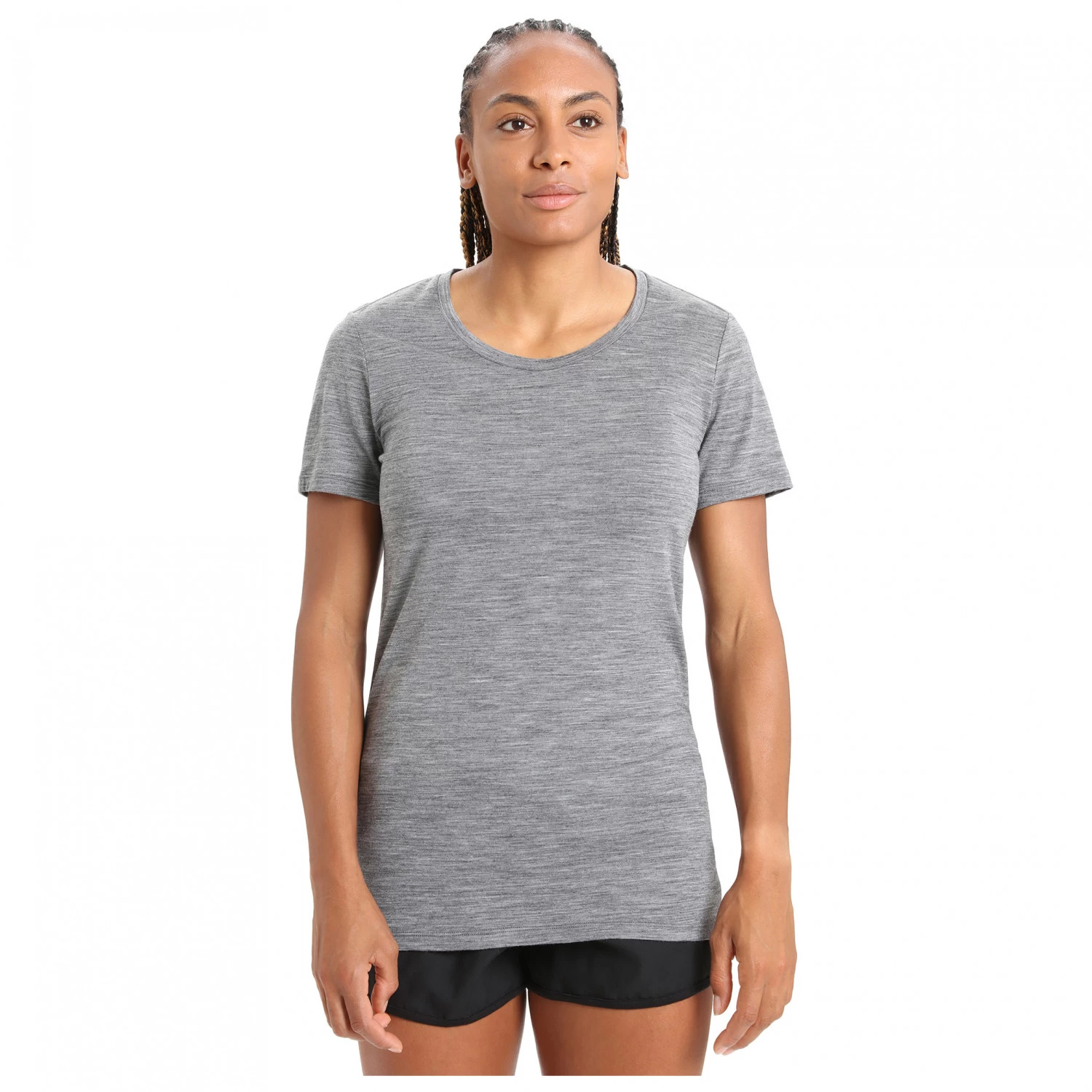 Icebreaker - Women's Merino S/S Low Crewe - Merino shirt Icebreaker - Women's Merino S/S Low Crewe - Merino Shirt -Bergfreunde Shop icebreaker womens merino s s low crewe merino shirt 1