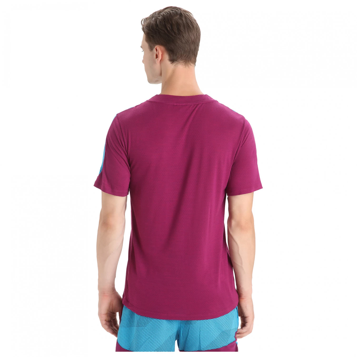 Icebreaker - Zoneknit S/S Tee Geodetic - Merino base layer Icebreaker - Zoneknit S/S Tee Geodetic - Merino Base Layer -Bergfreunde Shop icebreaker zoneknit s s tee geodetic merino base layer detail 4
