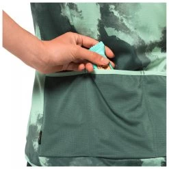 Jack Wolfskin - Women's Tourer Halfzip Print T - Cycling Jersey 5 Jack Wolfskin - Women's Tourer Halfzip Print T - Cycling Jersey -Bergfreunde Shop jack wolfskin womens tourer halfzip print t cycling jersey detail 4