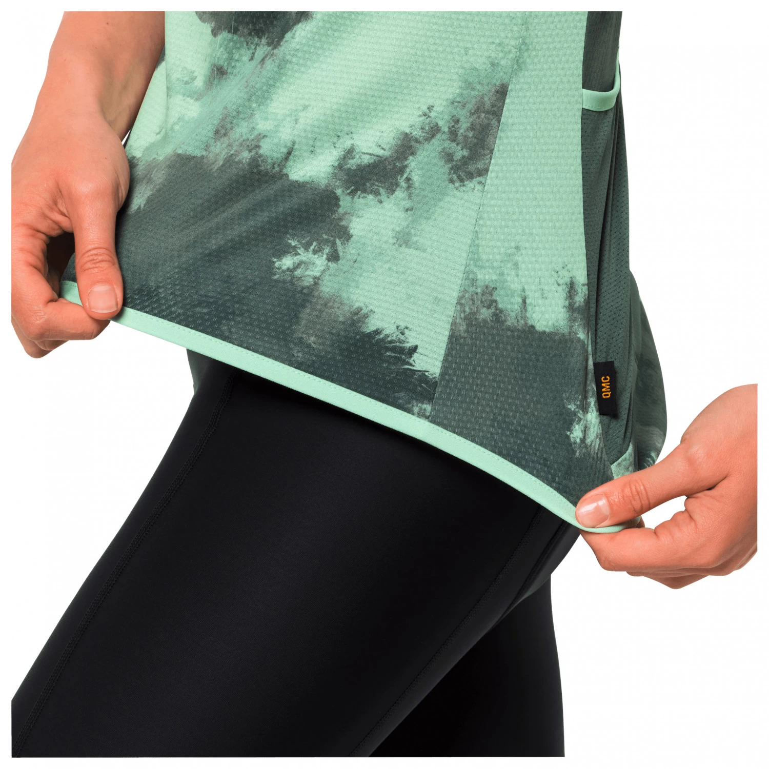 Jack Wolfskin - Women's Tourer Halfzip Print T - Cycling jersey Jack Wolfskin - Women's Tourer Halfzip Print T - Cycling Jersey -Bergfreunde Shop jack wolfskin womens tourer halfzip print t cycling jersey detail 6