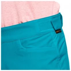 Jack Wolfskin - Women's Tourer Shorts - Cycling Bottoms -Bergfreunde Shop jack wolfskin womens tourer shorts cycling bottoms detail 5