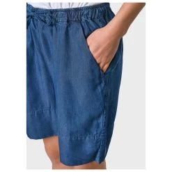 Klitmøller Collective - Women's Sidse Chambrey Shorts - Shorts -Bergfreunde Shop klitmoeller collective womens sidse chambrey shorts shorts detail 3