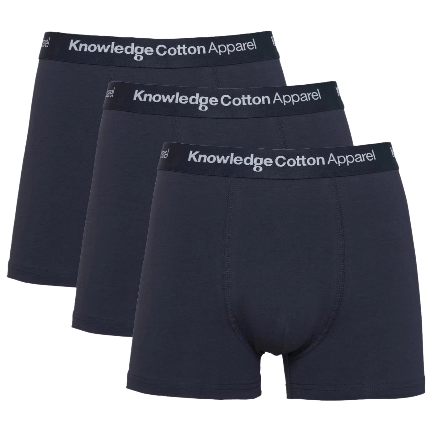 KnowledgeCotton Apparel - 3-Pack Underwear - Everyday base layer KnowledgeCotton Apparel - 3-Pack Underwear - Everyday Base Layer -Bergfreunde Shop knowledgecotton apparel 3 pack underwear everyday base layer