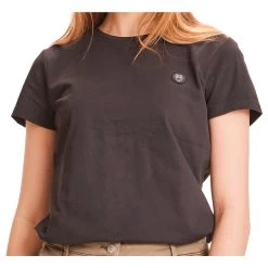 KnowledgeCotton Apparel - Women's Rosa Basic Badge Tee - T-shirt -Bergfreunde Shop knowledgecotton apparel womens rosa basic badge tee t shirt 1