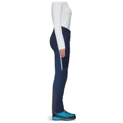 Mammut - Women's Aenergy Insulation Hybrid Pants - Mountaineering Trousers -Bergfreunde Shop mammut womens aenergy insulation hybrid pants mountaineering trousers detail 4