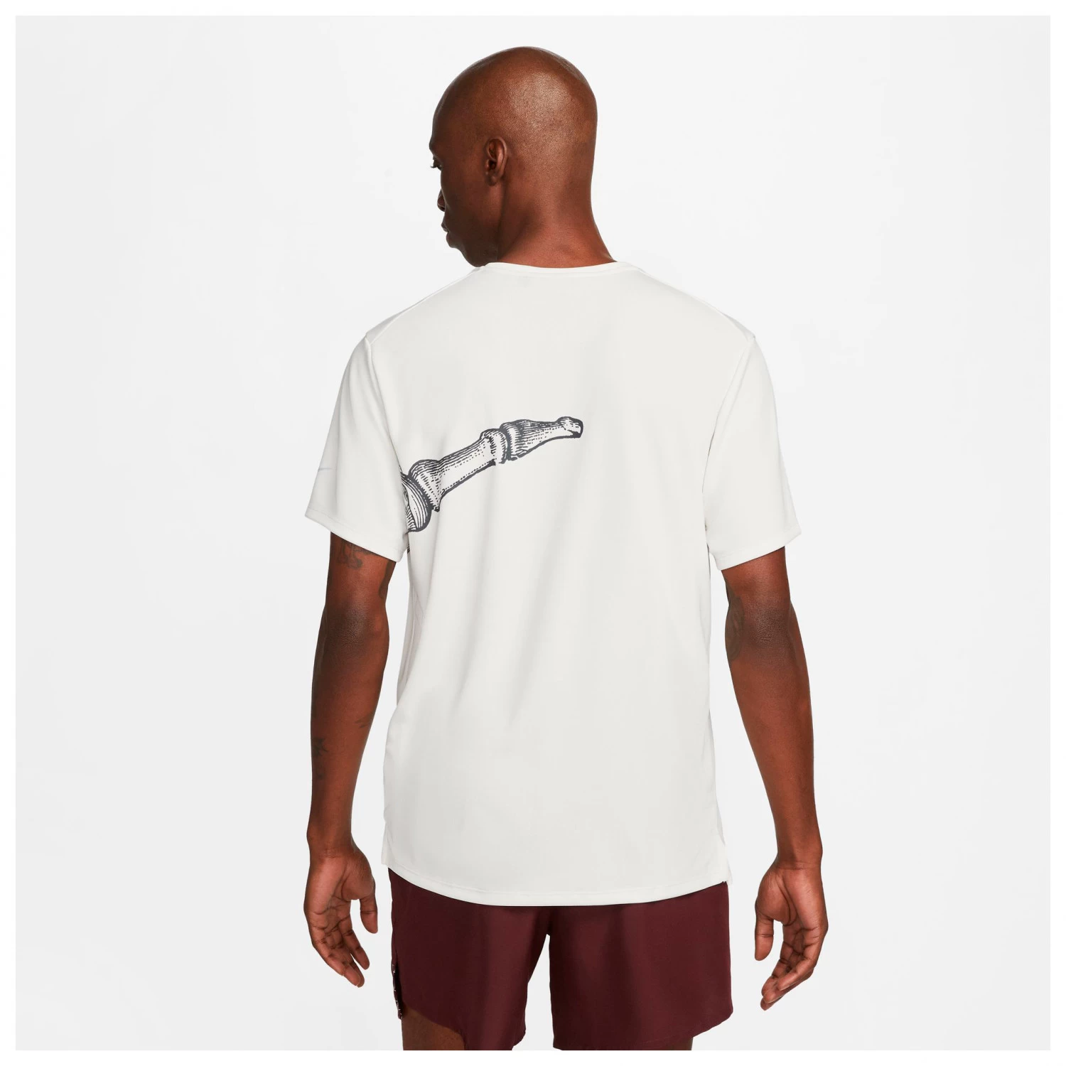 Nike - Dri-FIT UV Miler Run Division - Running shirt Nike - Dri-FIT UV Miler Run Division - Running Shirt -Bergfreunde Shop nike dri fit uv miler run division running shirt detail 2