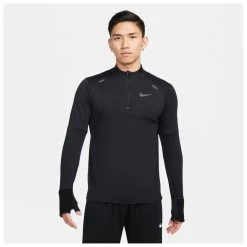 Nike - Therma-Fit Repel Element 1/4-Zip Running Top - Running Shirt 4 Nike - Therma-Fit Repel Element 1/4-Zip Running Top - Running Shirt -Bergfreunde Shop nike therma fit repel element 1 4 zip running top running shirt detail 3
