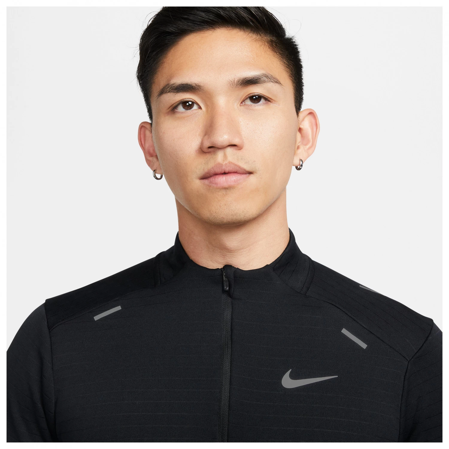 Nike - Therma-Fit Repel Element 1/4-Zip Running Top - Running shirt Nike - Therma-Fit Repel Element 1/4-Zip Running Top - Running Shirt -Bergfreunde Shop nike therma fit repel element 1 4 zip running top running shirt detail 5