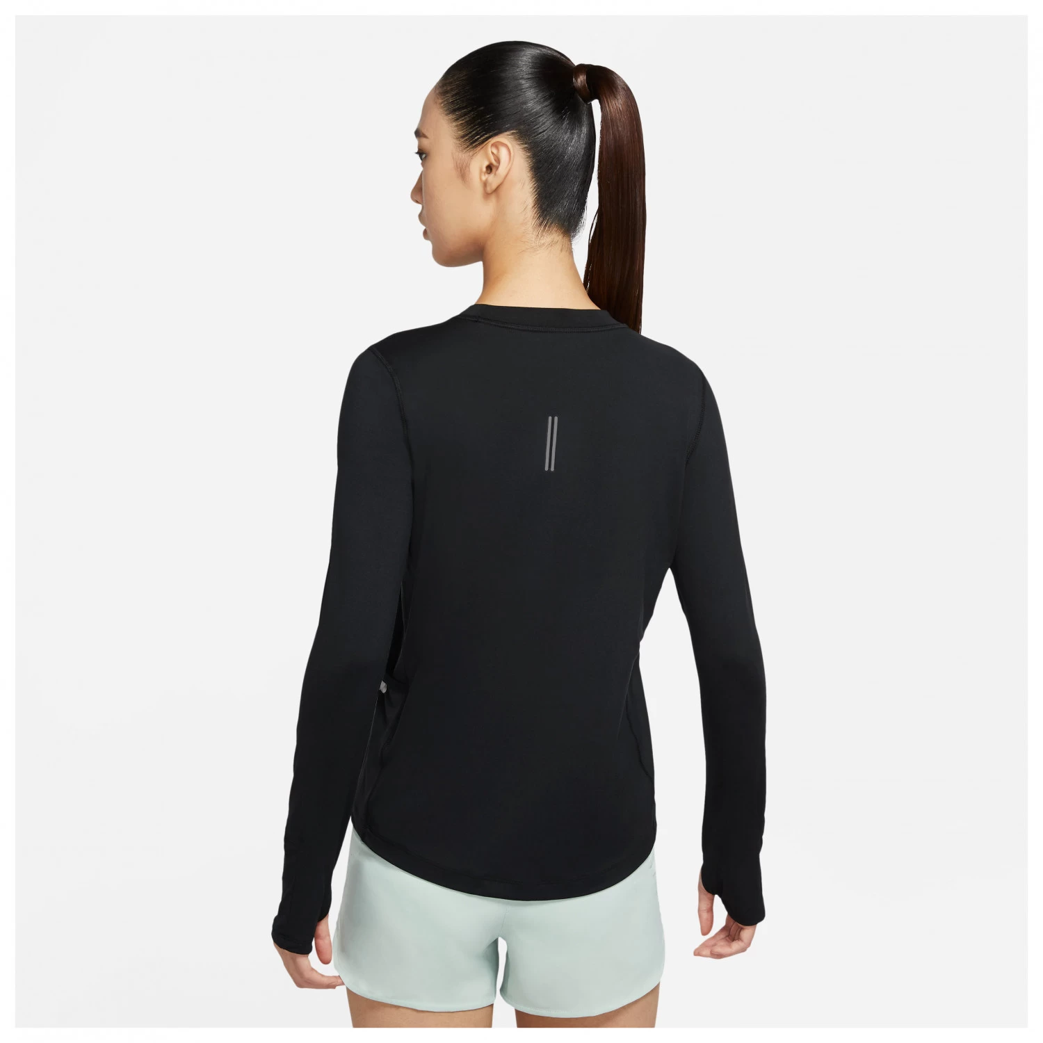 Nike - Women's Dri-Fit Element Running Crew - Running shirt Nike - Women's Dri-Fit Element Running Crew - Running Shirt -Bergfreunde Shop nike womens dri fit element running crew running shirt detail 4