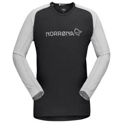 Norrøna - Fjørå Equaliser Lightweight Long Sleeve - Cycling Jersey -Bergfreunde Shop norroena fjoeraa equaliser lightweight long sleeve cycling jersey 1
