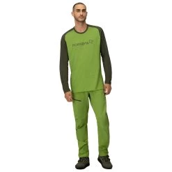 Norrøna - Fjørå Equaliser Lightweight Long Sleeve - Cycling Jersey -Bergfreunde Shop norroena fjoeraa equaliser lightweight long sleeve cycling jersey detail 3