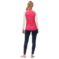 Norrøna - Women's Norrøna PureUll Zip Neck - Merino Jumper 5 Norrøna - Women's Norrøna PureUll Zip Neck - Merino Jumper -Bergfreunde Shop norroena womens norroena pureull zip neck merino jumper detail 4