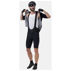 Odlo - Tights Short Suspenders Zeroweight Chill-Tec - Cycling Bottoms 4 Odlo - Tights Short Suspenders Zeroweight Chill-Tec - Cycling Bottoms -Bergfreunde Shop odlo tights short suspenders zeroweight chill tec cycling bottoms detail 3