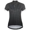 Odlo - Women's T-Shirt S/U Collar S/S FZ Essential Print - Cycling Jersey 1 Odlo - Women's T-Shirt S/U Collar S/S FZ Essential Print - Cycling Jersey -Bergfreunde Shop odlo womens t shirt s u collar s s fz essential print cycling jersey