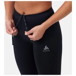 Odlo - Women's Tights Essential - Running Tights -Bergfreunde Shop odlo womens tights essential running tights detail 6