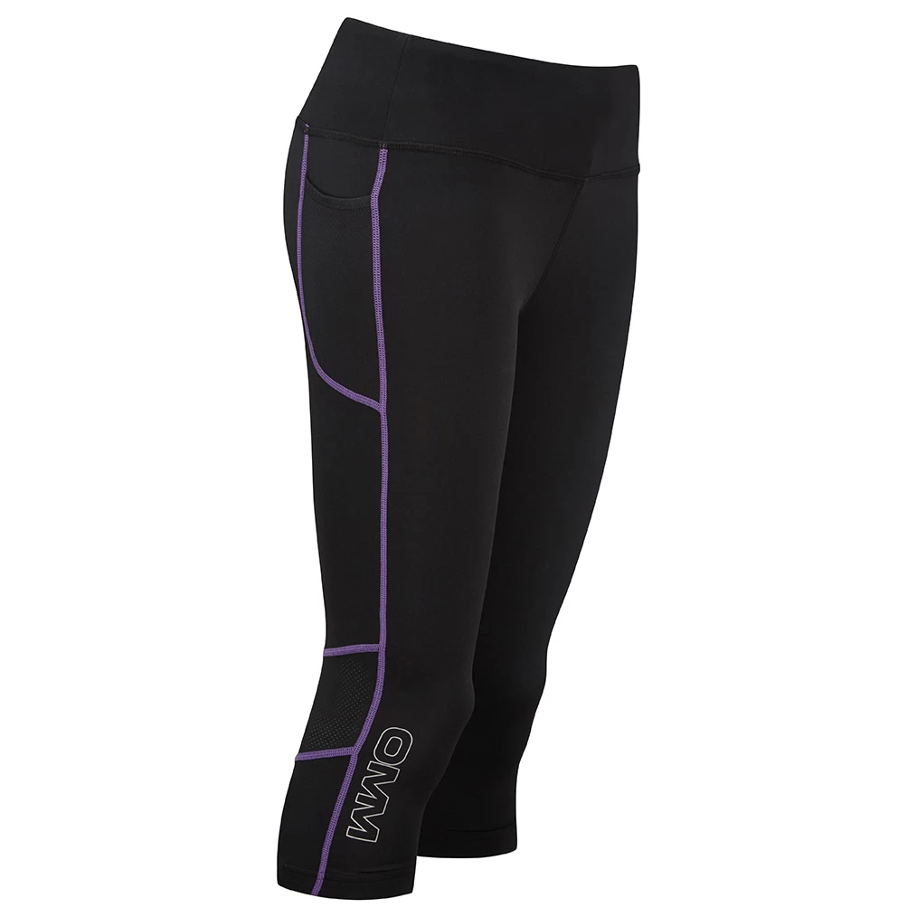 OMM - Women's Flash Tight 0.75 - Running tights OMM - Women's Flash Tight 0.75 - Running Tights -Bergfreunde Shop omm womens flash tight 075 running tights detail 2