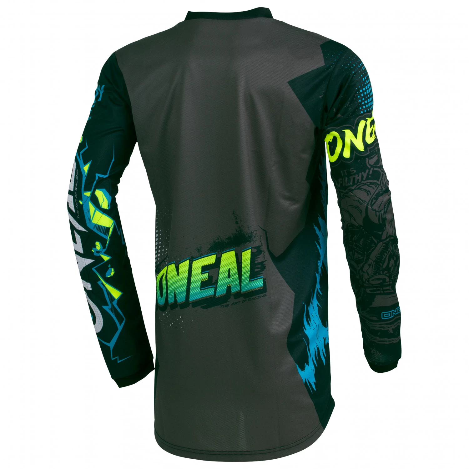 O'Neal - Kid's Element Jersey Villain - Cycling jersey O'Neal - Kid's Element Jersey Villain - Cycling Jersey -Bergfreunde Shop oneal kids element jersey villain cycling jersey detail 2