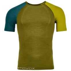 Ortovox - 120 Comp Light Short Sleeve - Merino Base Layer -Bergfreunde Shop ortovox 120 comp light short sleeve merino base layer 1