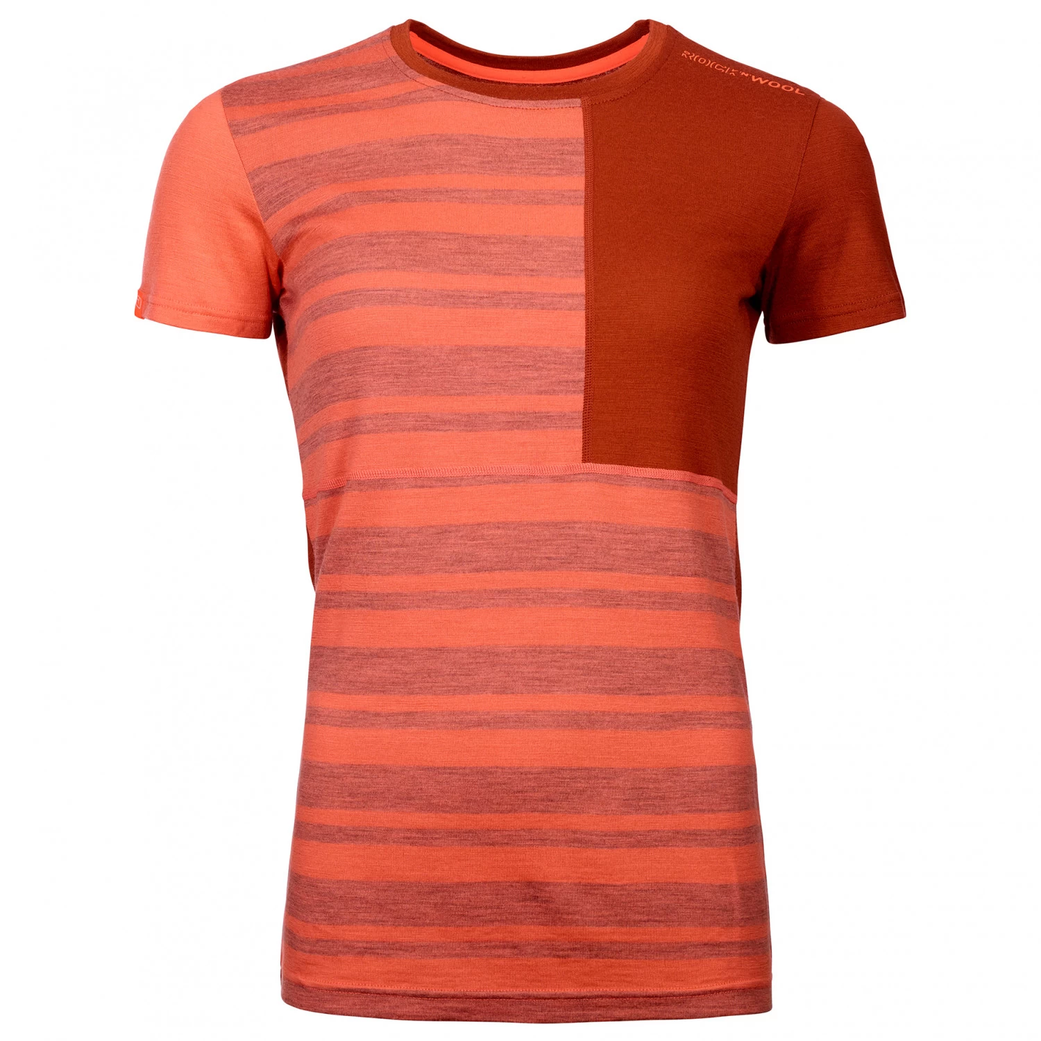 Ortovox - Women's 185 Rock'N'Wool Short Sleeve - Merino base layer Ortovox - Women's 185 Rock'N'Wool Short Sleeve - Merino Base Layer -Bergfreunde Shop ortovox womens 185 rocknwool short sleeve merino base layer 1