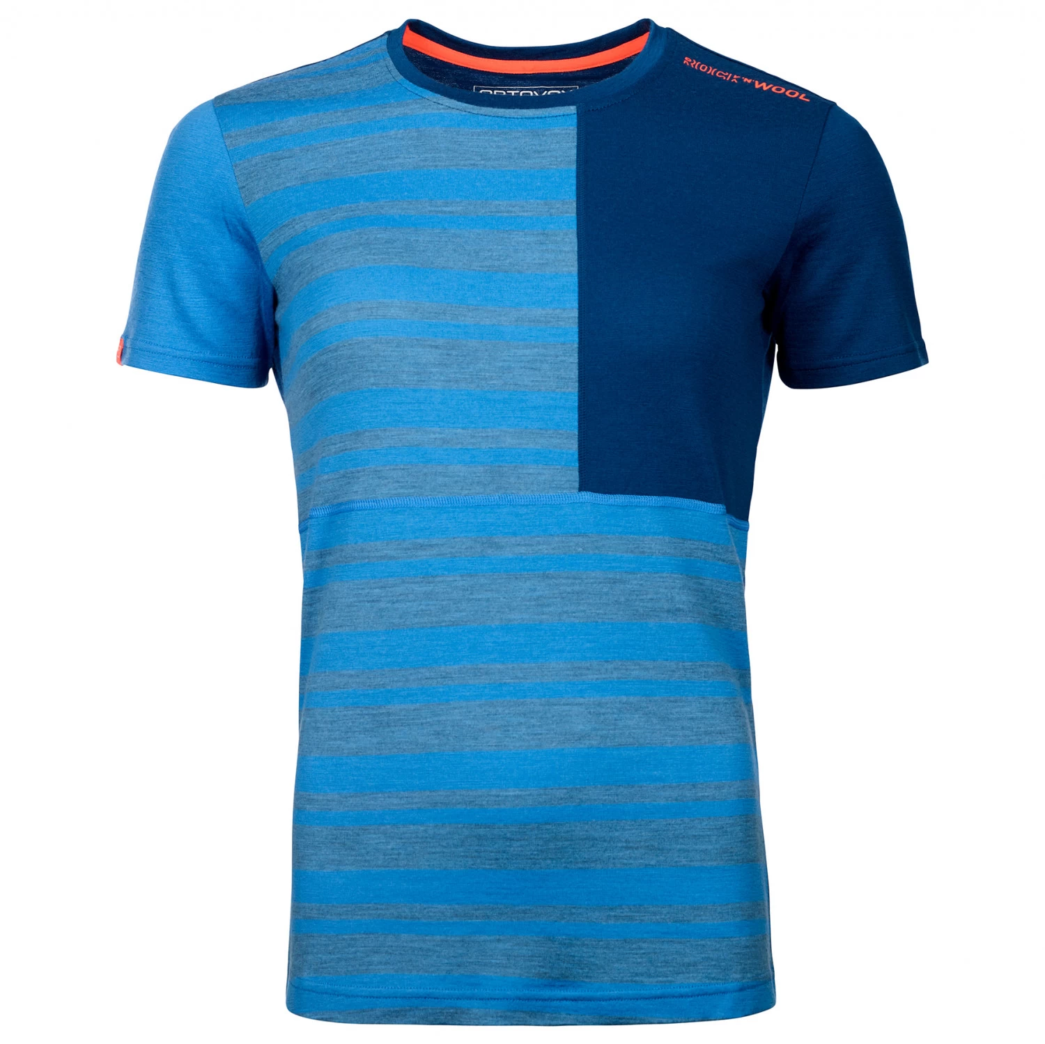 Ortovox - Women's 185 Rock'N'Wool Short Sleeve - Merino base layer Ortovox - Women's 185 Rock'N'Wool Short Sleeve - Merino Base Layer -Bergfreunde Shop ortovox womens 185 rocknwool short sleeve merino base layer