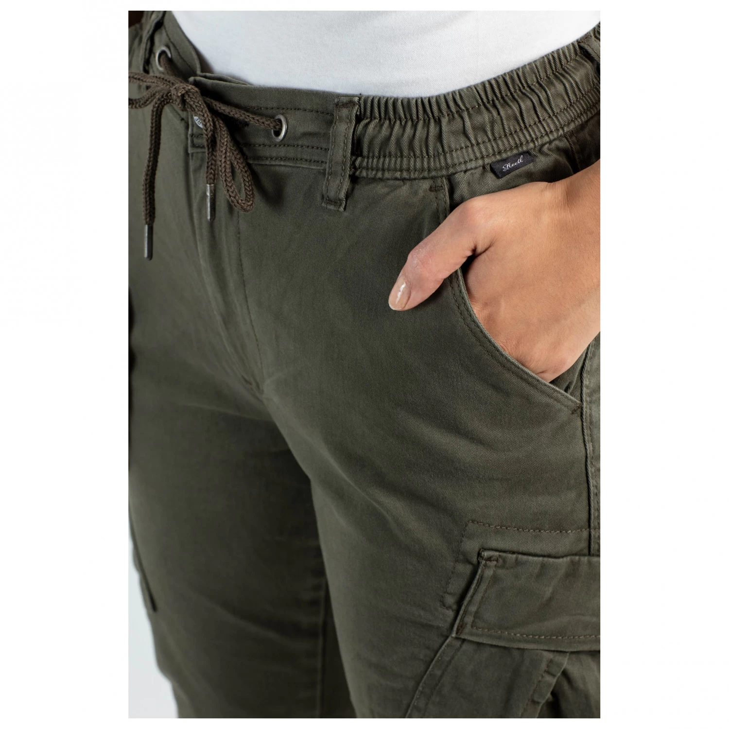 Reell - Women's Reflex Rib Cargo - Casual trousers Reell - Women's Reflex Rib Cargo - Casual Trousers -Bergfreunde Shop reell womens reflex rib cargo casual trousers detail 4